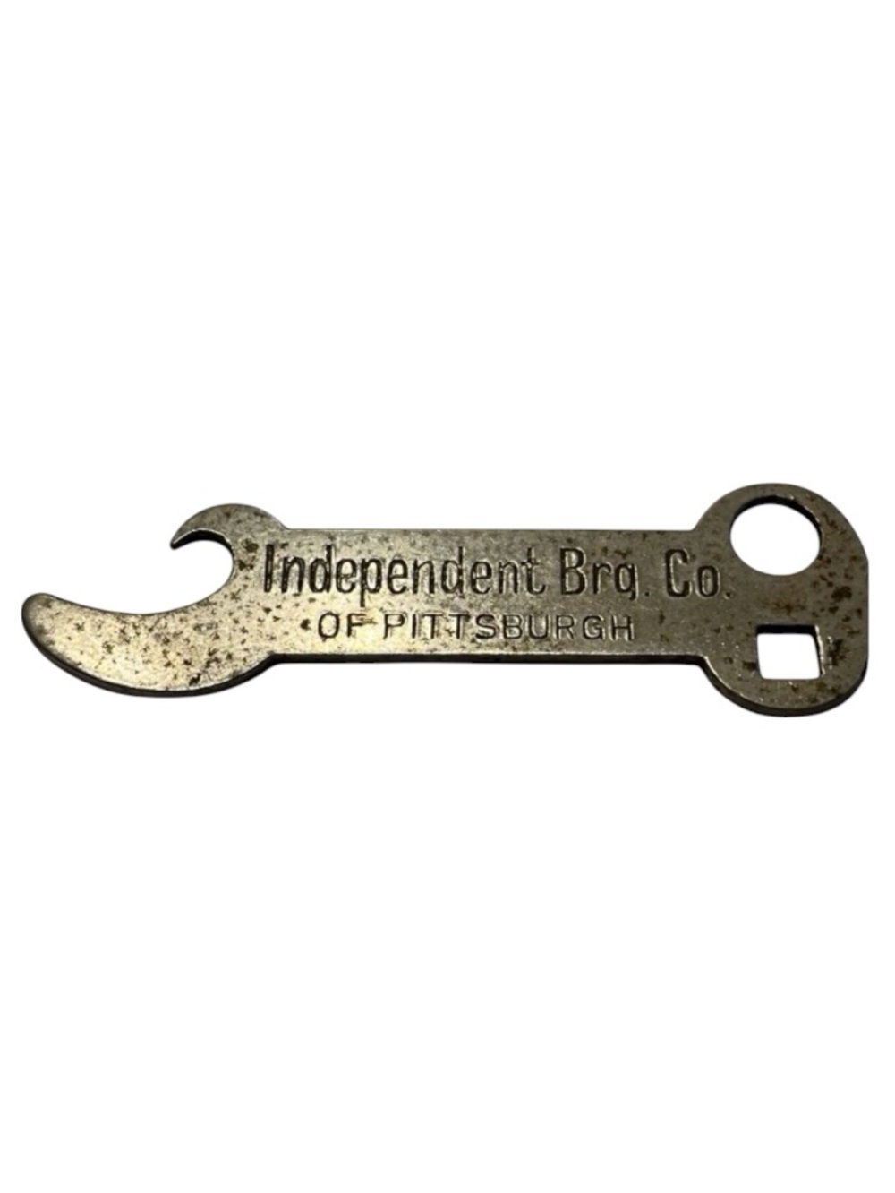 Independent Brewing Co Pittsburgh Duquesne Silver Top Beer opener. Vintage